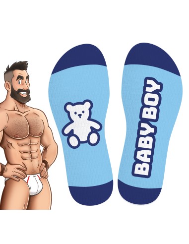 Chaussettes hautes Bay Boy Bleues