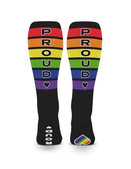 Chaussettes hautes Pride Proud Noires