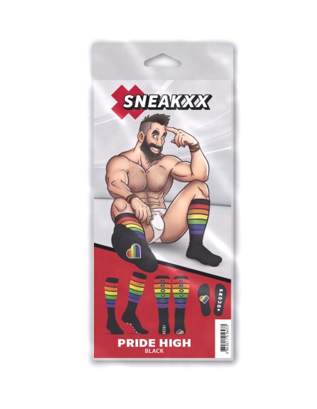 Chaussettes hautes Pride Proud Noires
