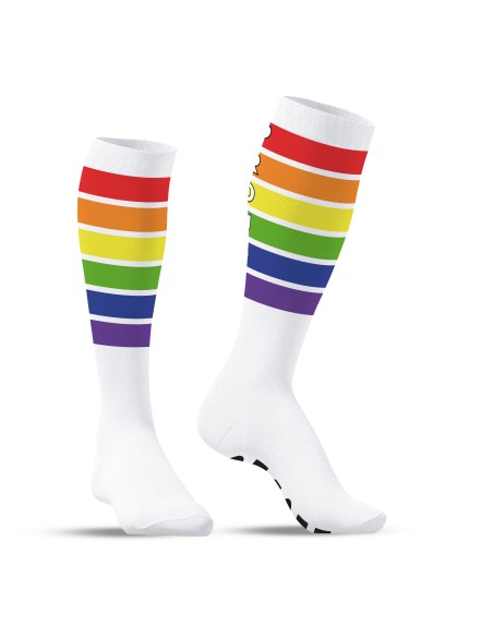 Chaussettes hautes Pride Proud Blanches