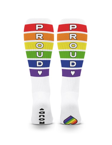 Chaussettes hautes Pride Proud Blanches