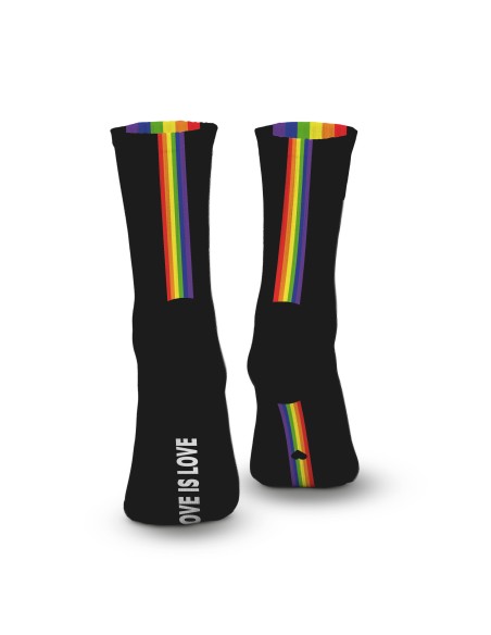 Chaussettes Love is Love Noires