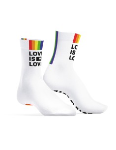 Chaussettes Love is Love Blanches