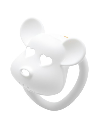 Cage de chasteté Bear Lock 5 x 3.1 cm Blanche