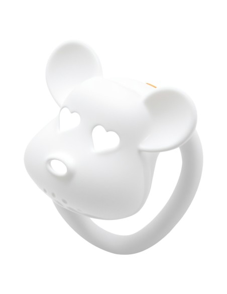 Cage de chasteté Bear Lock 5 x 3.1 cm Blanche