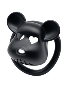Cage de chasteté Bear Lock 5 x 3.1 cm Noire