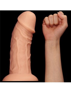 Gode réaliste Curved 20 x 6.5 cm