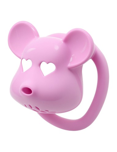 Cage de chasteté Bear Lock 5 x 3.1 cm Rose