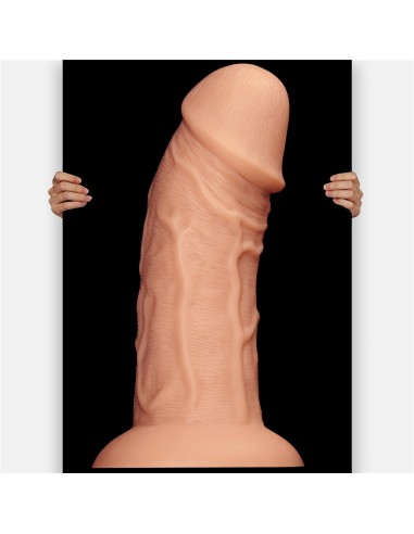 Gode réaliste Curved 20 x 6.5 cm