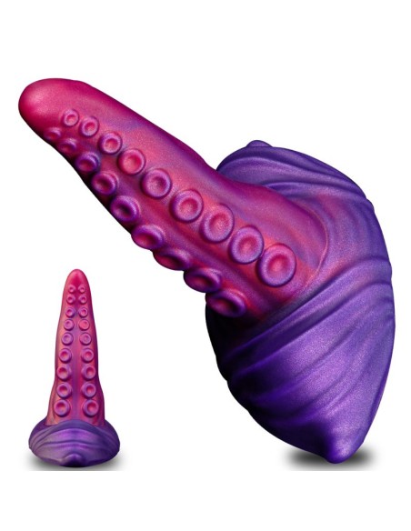 Gode tentacule vibrant Tongtak 15 x 6cm