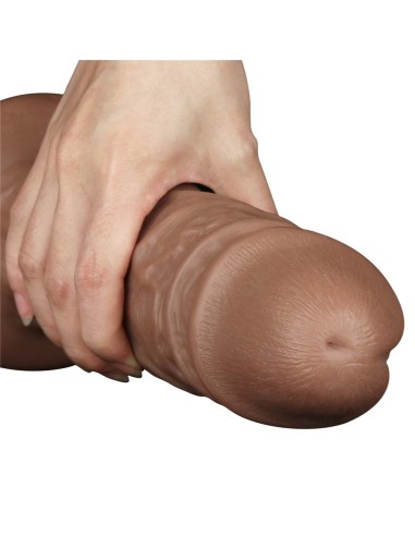 Gode Chubby Dildo 23 x 6.5 cm Marron