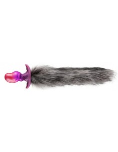 Plug queue de renard Beanyx queue 43cm noire