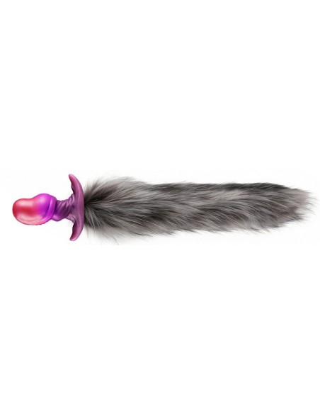 Plug queue de renard Beanyx queue 43cm noire