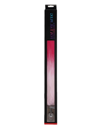 Plug queue de renard convertible bijou Foxy roxy 5.5 x 2.7cm queue 39cm roses