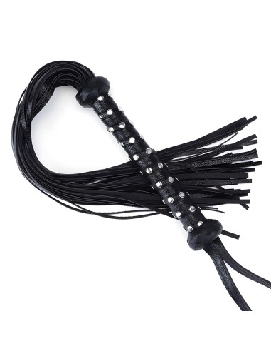 Martinet en cuir Leathal 66cm Noir