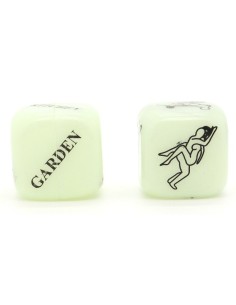Dés coquins Glow dark