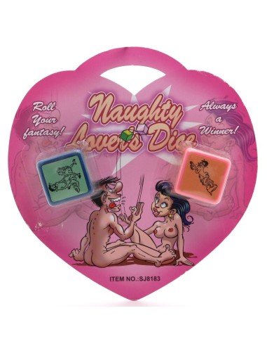 Dés coquins Naughty lovers dice