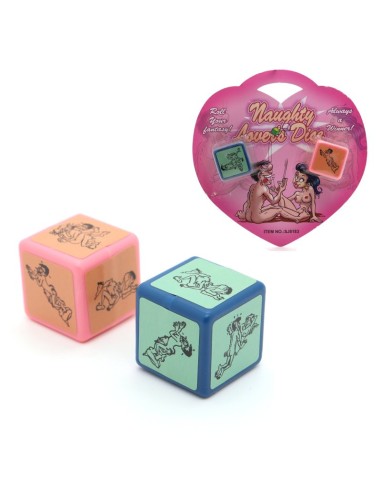 Dés coquins Naughty lovers dice