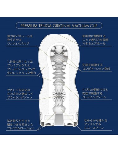 Masturbateur Tenga Premium Original Cup