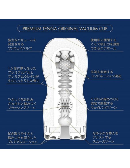 Masturbateur Tenga Premium Original Cup