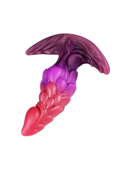 Plug dragon queue de renard Drakonyx queue 40 cm rose-violet