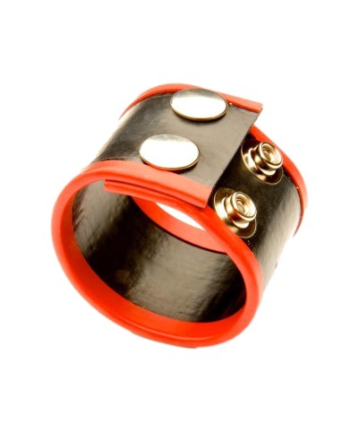 Ballstretcher Rubber 2 Pressions Rouge