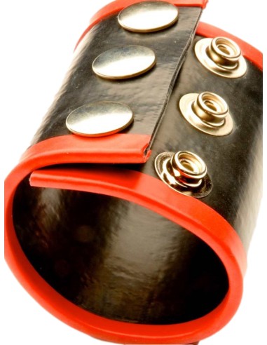 Ballstretcher Rubber 3 Pressions Rouge