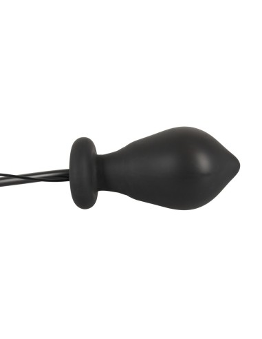 Plug gonflable et vibrant Conikflat 10.5 x 4cm