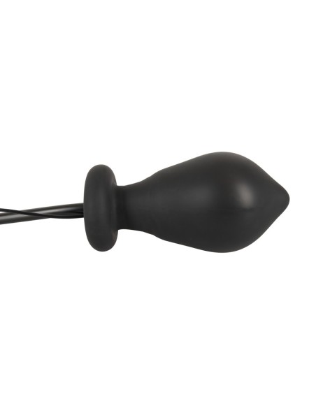 Plug gonflable et vibrant Conikflat 10.5 x 4cm
