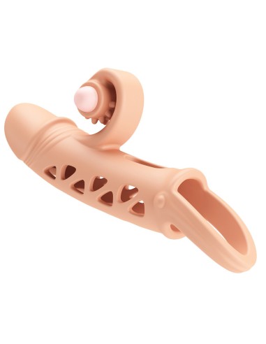 Gaine à pénis vibrante Vibes dick 15 x 4cm