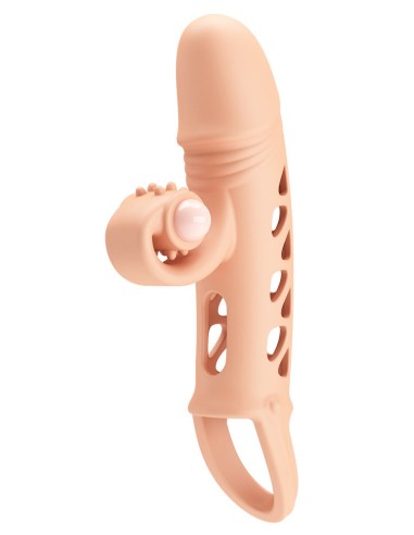 Gaine à pénis vibrante Vibes dick 15 x 4cm
