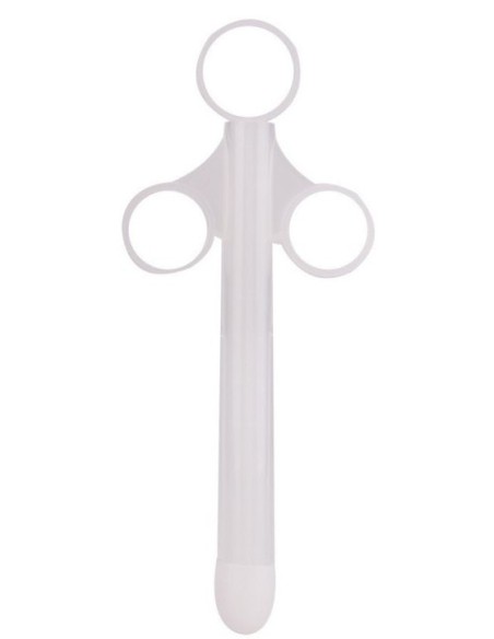 Lot de 2 Pipettes à lubrifiant Shoot perfect 10ml Blanc Insertion 10 x 1.5cm