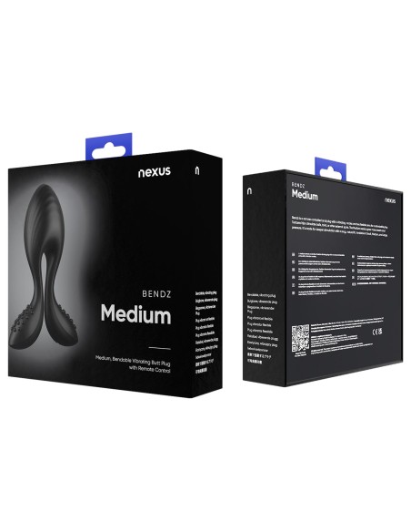 Plug vibrant Bendz medium 10 x 4.8cm