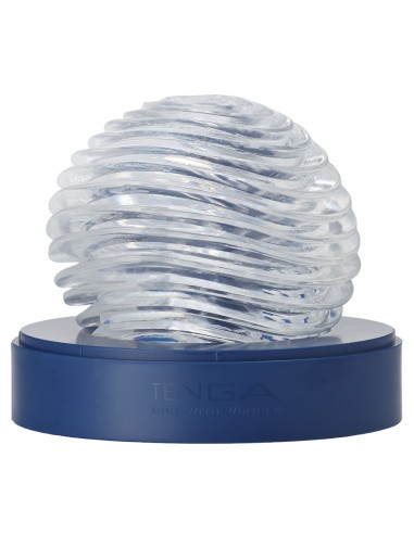Masturbateur Tenga Geo Transparent - Aqua