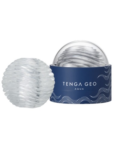 Masturbateur Tenga Geo Transparent - Aqua