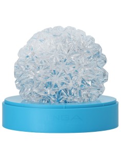 Masturbateur Tenga Geo Transparent - Coral