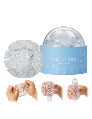 Masturbateur Tenga Geo Transparent - Glacier