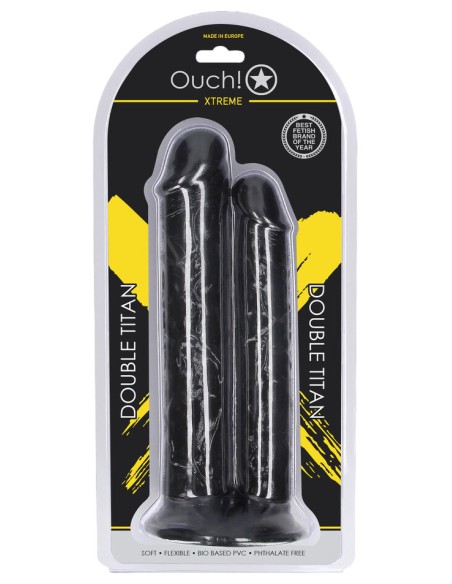 Double Gode Double titan 25 x 8.7cm