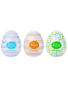 Œufs de masturbation Tenga Egg N1 x3