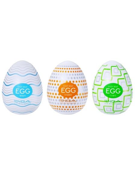 Œufs de masturbation Tenga Egg N1 x3