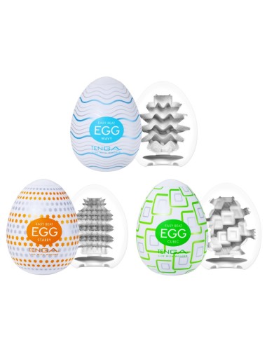 Œufs de masturbation Tenga Egg N1 x3