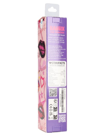 Stimulateur clito Kaotix Y2K princess 16 x 2.7cm