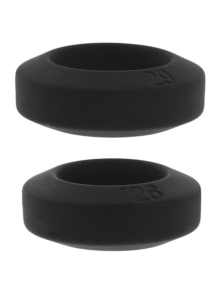 Lot de 2 Cockrings Double Stackers 26-29mm