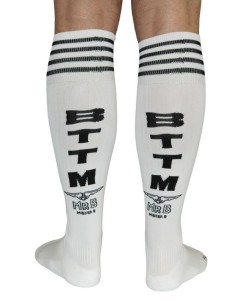 Chaussettes hautes BTTM Cruising Socks Blanches