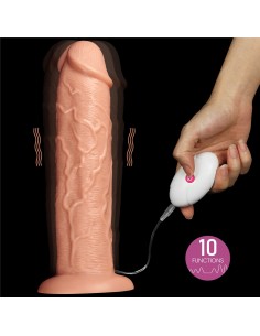 Gode vibrant Long Dildo 25 x 6 cm