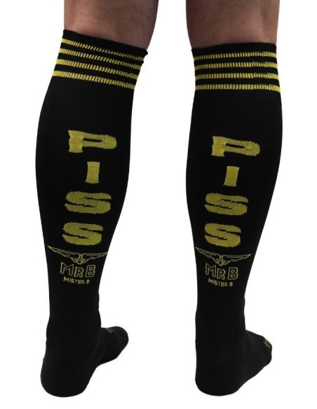 Chaussettes hautes PISS Cruising Socks Noires