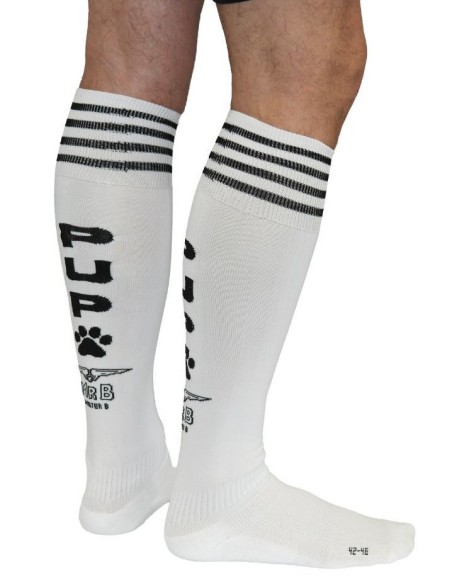 Chaussettes hautes PUP Cruising Socks Blanches