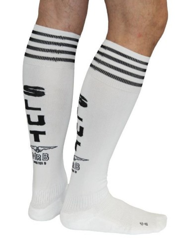 Chaussettes hautes SLUT Cruising Socks Blanches