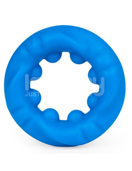 Cockring Ridge Bump Stretcher 25 mm Bleu
