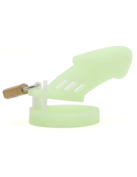 Cage de chasteté phosphorescente Phoscock M 10.5 x 2.7cm